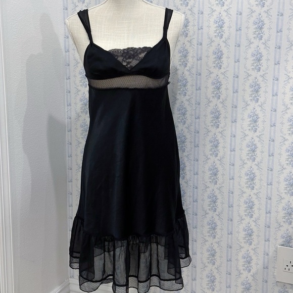Victoria's Secret Other - Vintage Victoria's Secret Black slip dress
